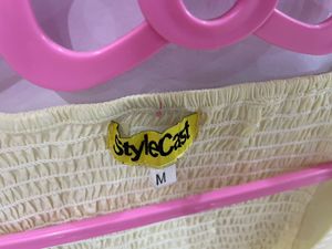 Yellow Tie-Back Crop Top