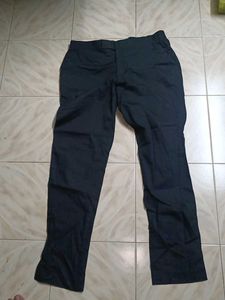 Cotton Black Pants