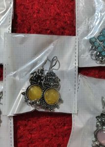 Oxidised earings