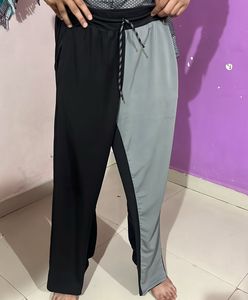 Two-Tone Casual Pants