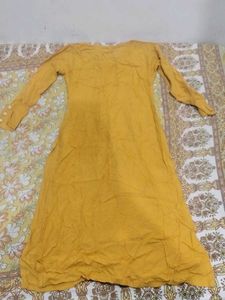 Mustard Yellow Dress