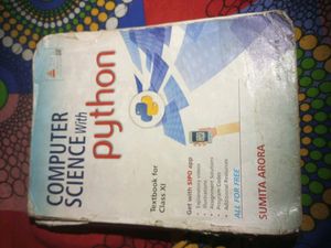 Computer Science With Python Class 11th
