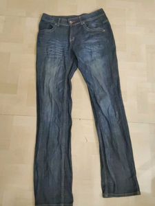 Dark Blue Denim Jeans