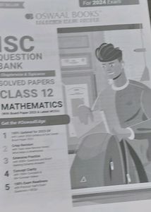 Isc Class 12 Question Bank Mathematics