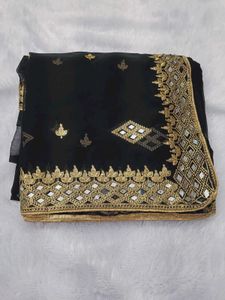 Chitralekha Fashionable Mirror Saree Brand New