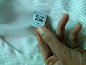 Polyester Half Sleeve Round Neck Printed Women