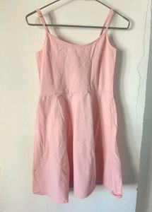 Forever 21 - Cute Baby Pink Skater Dress 😍