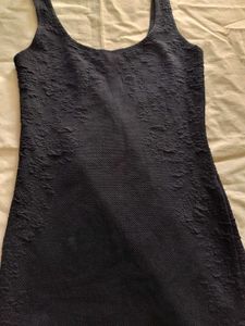 Bodycon Dress (Flowers Textured)