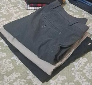 Men's formal Pants Bundle of 3