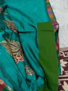 Beautiful Silk Work Saree