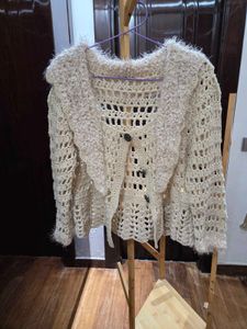 Crochet Knit Cardigan