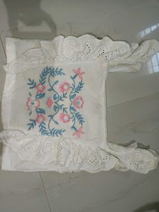 Floral Embroidered Ruffle Top