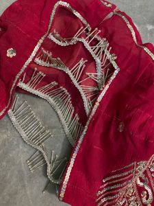 Saree With Heavy Blouse