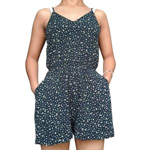 H&M Black Playsuit-romper