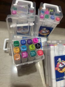 12 Colour Marker Pen Set