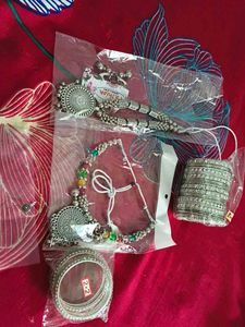 Oxidised Jwellery Set