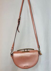 Big Brand Shimmer Pink Allen Solly Sling Bag