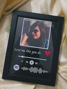 Customised Spotify Musical Photo Frame