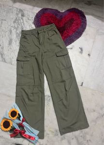 Olive Green Cargo Pants
