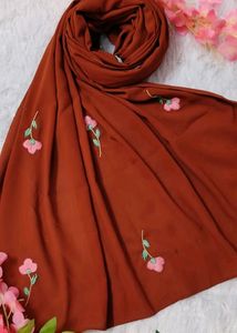 Hand Work Stole, Hijab