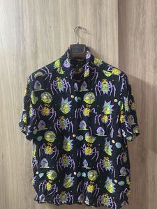 H&amp;M Rick and Morty Button Down