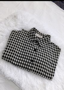 Black And White Cheque Shirt || Very Stylish