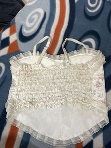 Floral Lace Corset Top