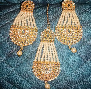 Pearl & Crystal Jewelry Set..Fix Price