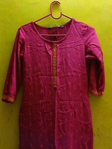 Elegant Pink Kurti