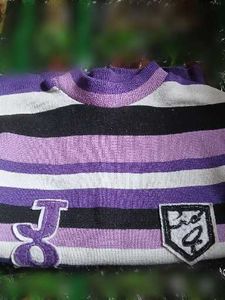 Cute Striped Baby Romper