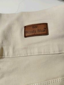 Skin Colour Women Trouser