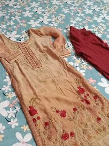 Handloom Silk Suit