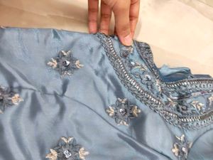 Grey Lehenga /Choli With Grand Sequence Work