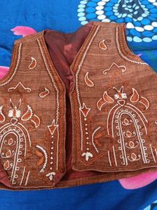 Checked Boys Waistcoat