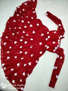 Red ♥️ Ruffle Dress