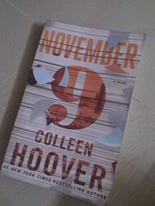November 9 - Colleen Hoover