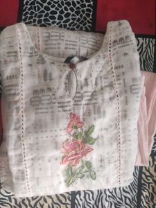 Organic Cotton+Organza Suit Set