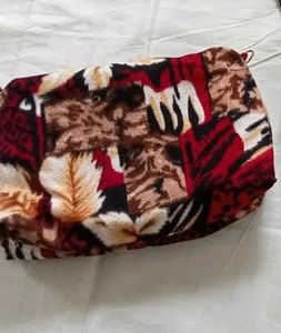 Velvet Big Red Pouch For Sale