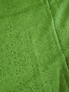 Green Paisley Georgette Saree
