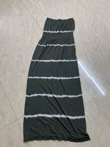 Striped Maxi Dress