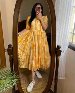 🌼 Sunshine Vibes Cotton Dress ☀️