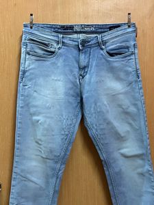 Nostrum Blue Denim Jeans For Men