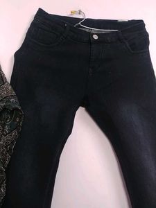 Stylish Shirt &amp; Jeans Set,26,length 36,