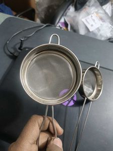 Conical Wire Handle Tea/Coffee Straine Pack Of 2