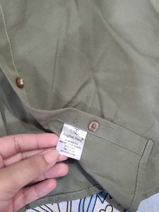 Formal Olive Shirt