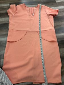 Peach Dress with Jacket