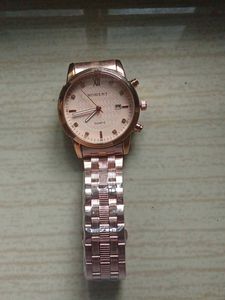 Rose Gold Watch with Stones And A Silver One