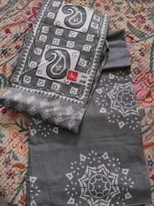 Mirror Work Cotton Suit