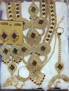 Bridal Hydrabadi Necklace Set