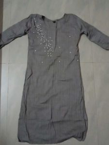 Elegant Grey Kurta